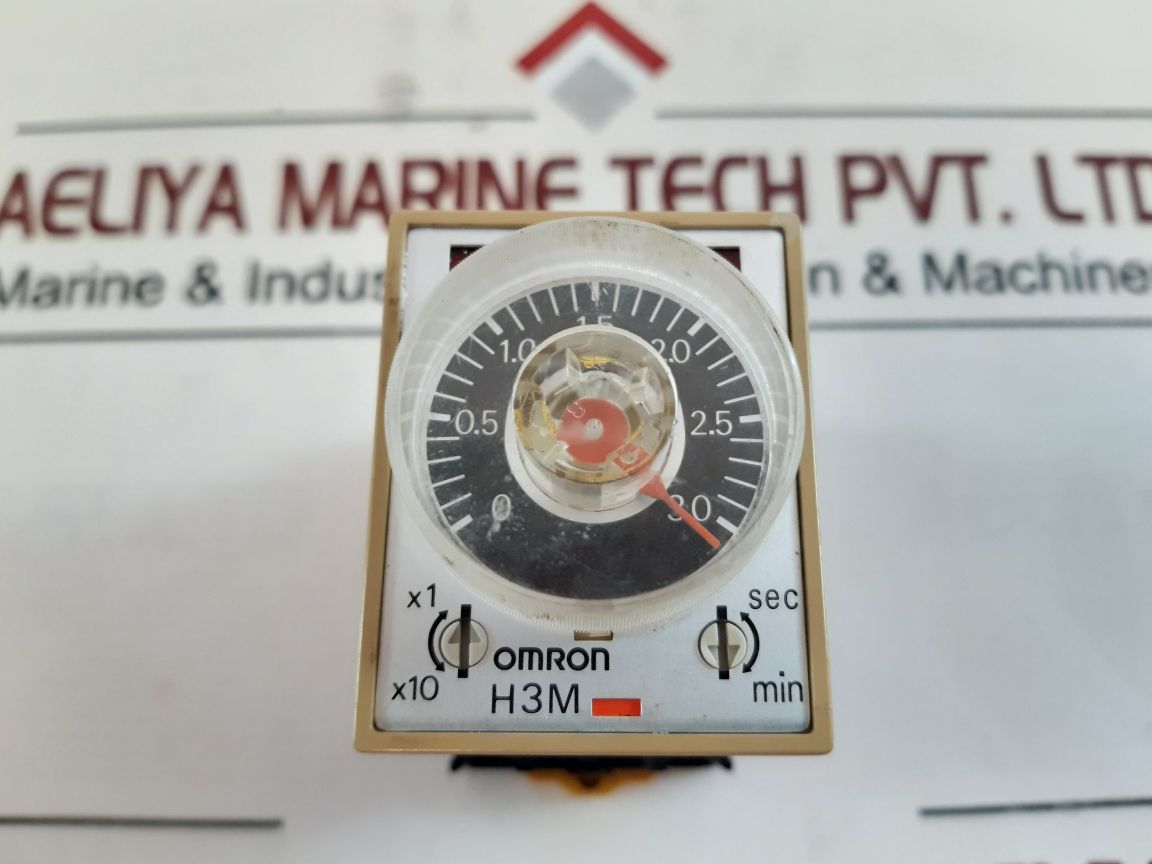 Omron H3M Timer 200/220/240Vac