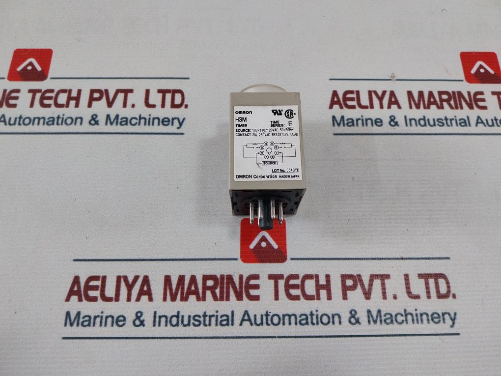Omron H3M Timer Module 5A 250V Ac