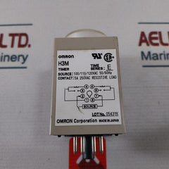 Omron H3M Timer Module 5A 250V Ac