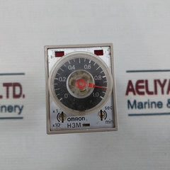 Omron H3M Timer 0 To 1.0 24Vdc 5A 250Vac