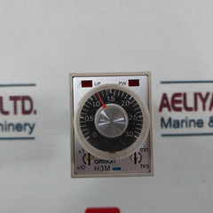 Omron H3M Timer 0 To 3.0 100/110/120Vac 50/60 Hz
