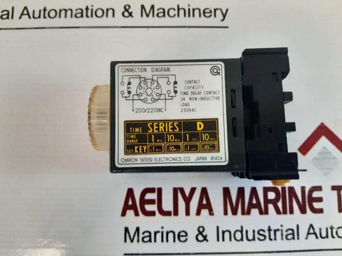 Omron H3M Timer 200220 Vac