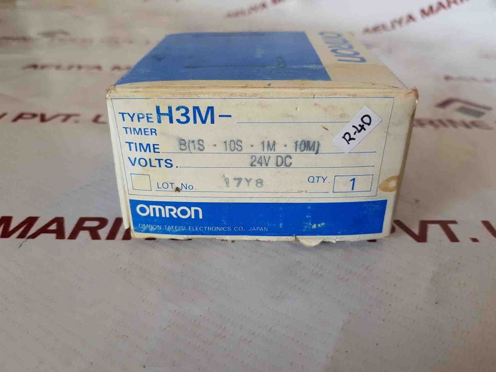 Omron H3M Timer 24V Dc