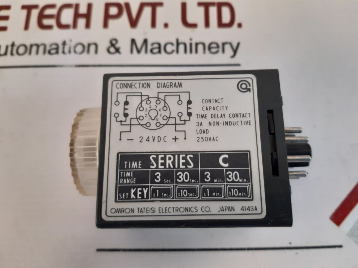 Omron H3M Timer Series C 0 To 3.0 X 1 Min.