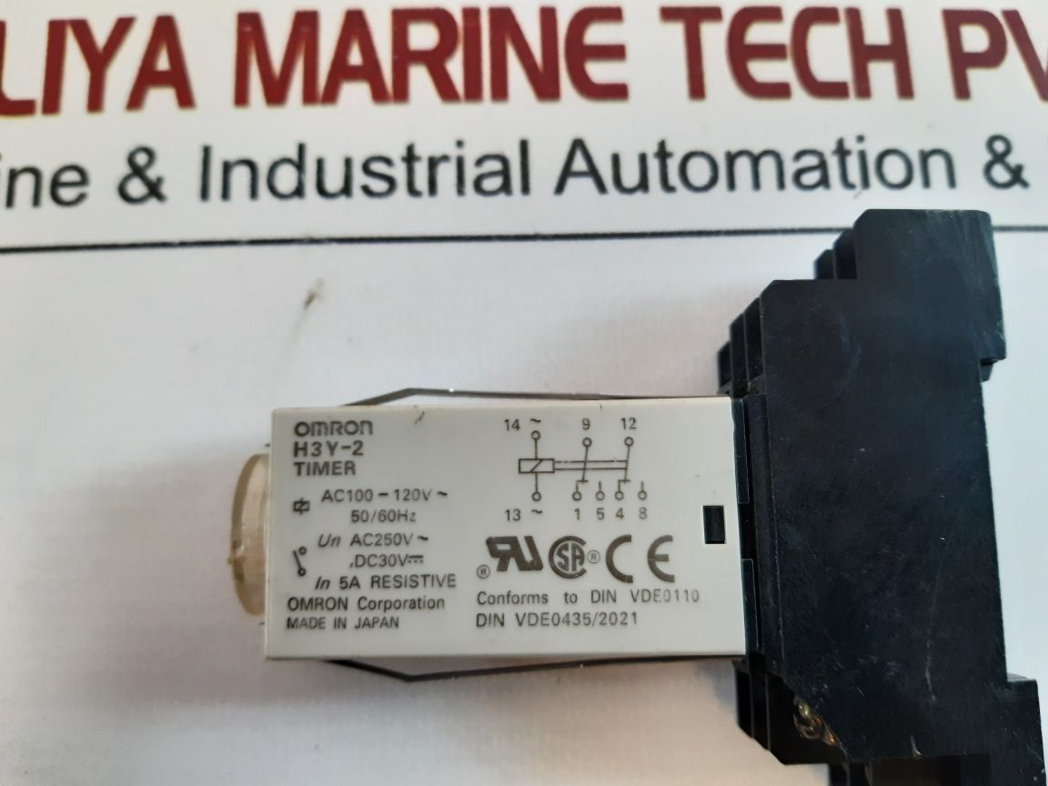 Omron H3Y-2 Timer 0-10 Sec