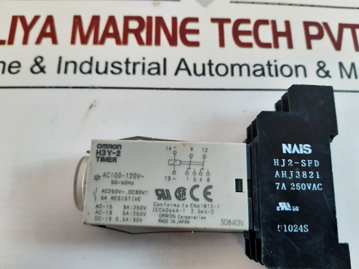 Omron H3Y-2 Timer Ac 100-120V