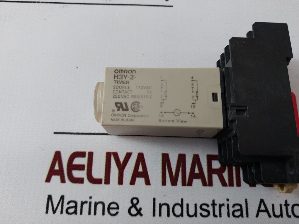Omron H3Y-2 Timer 110Vac