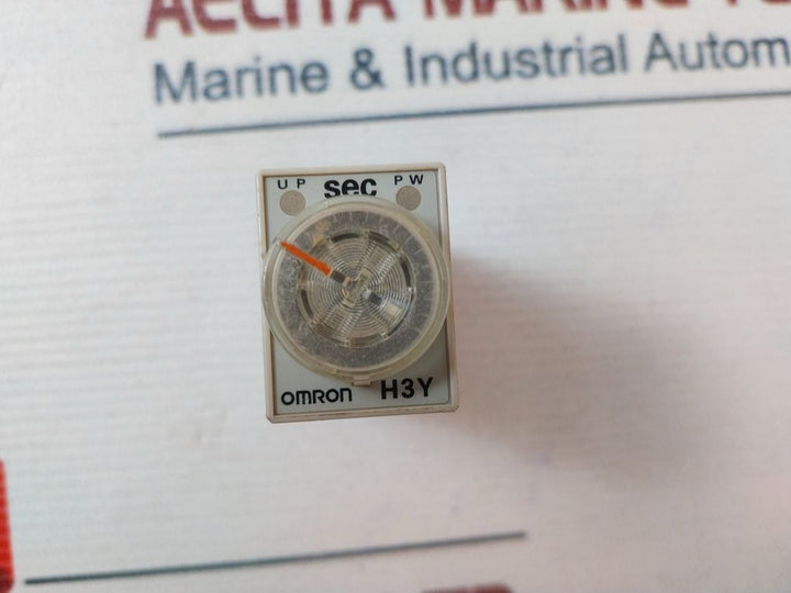 Omron H3Y-2-c Timer 0-10 Sec