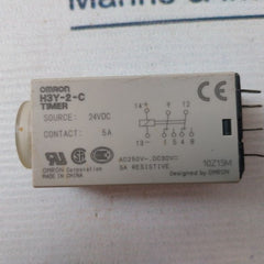 Omron H3Y-2-c Timer 0-10 Sec