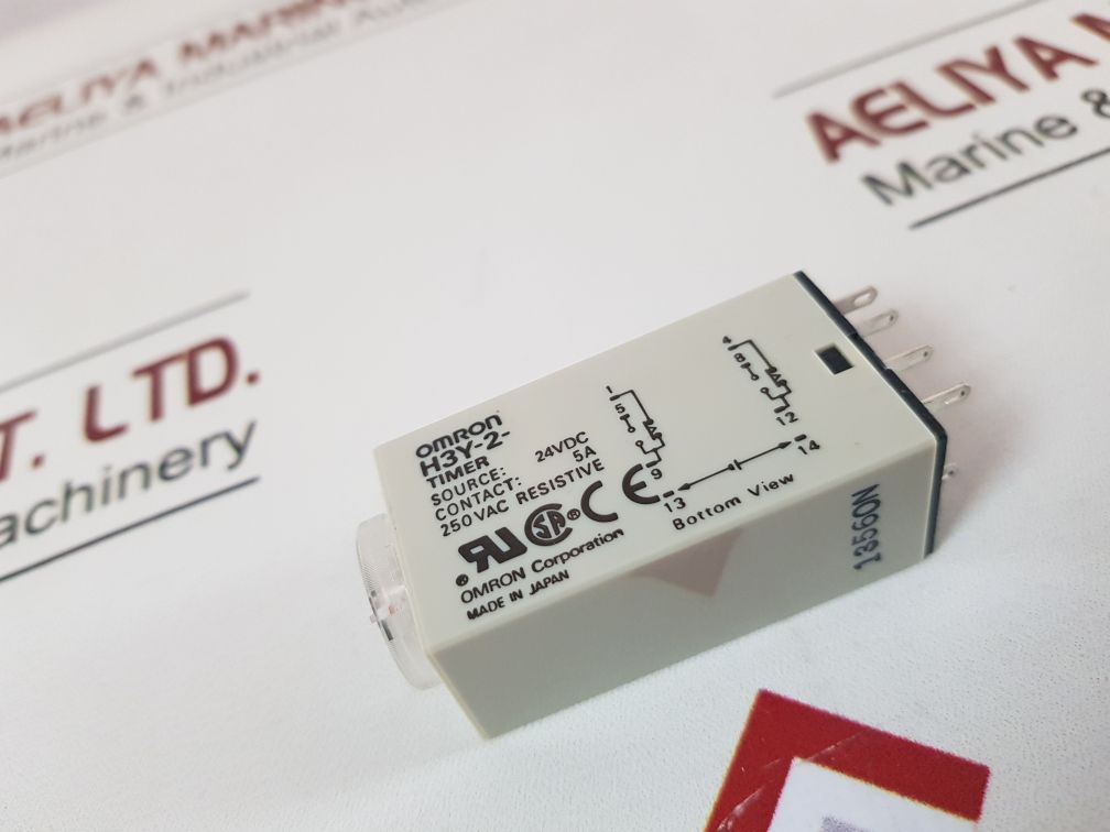 Omron H3Y-2-timer 0 To 1.0 Sec