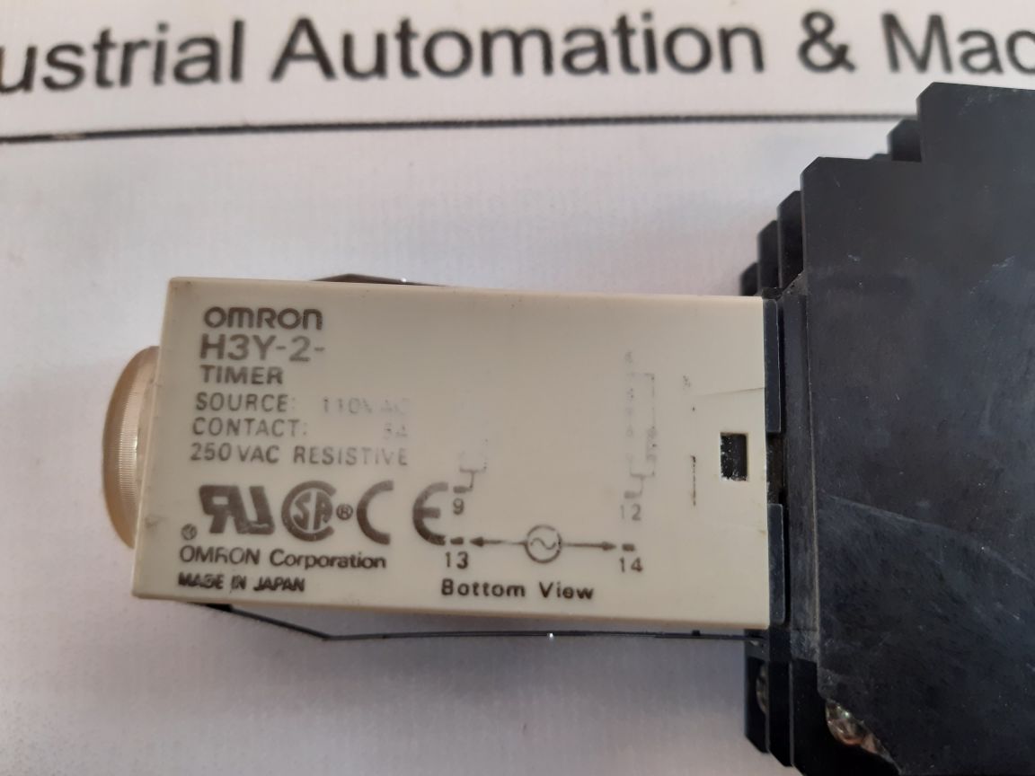 Omron H3Y-2 Timer 0 To 30 Sec