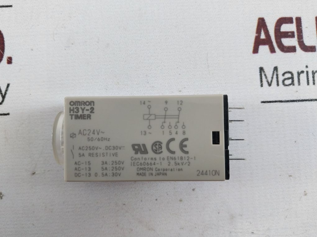 Omron H3Y-2 Timer 0-30 Sec