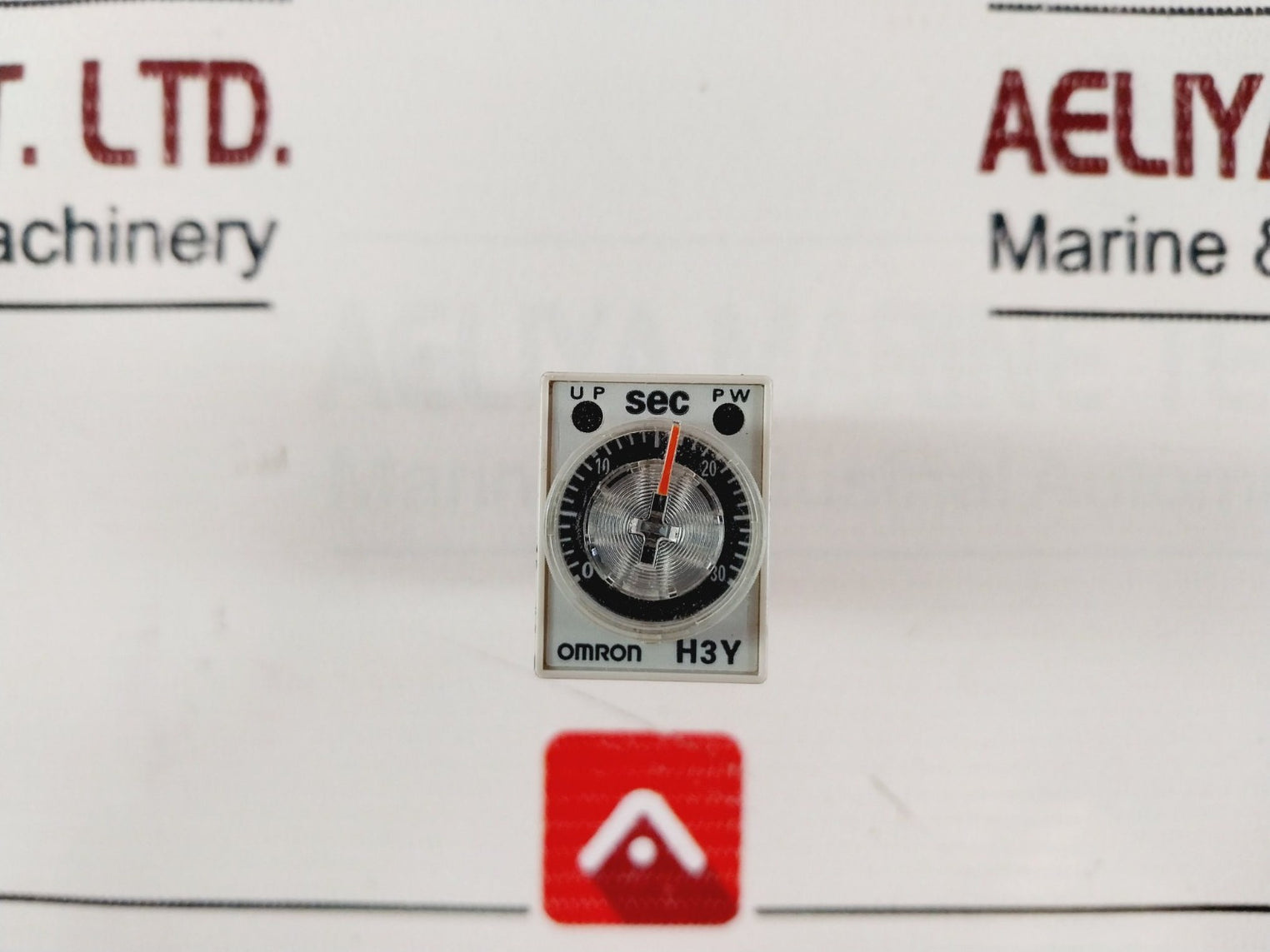 Lot Of 2X Omron H3Y-2 Timer Relay 0-30 Sec 50/60 Hz