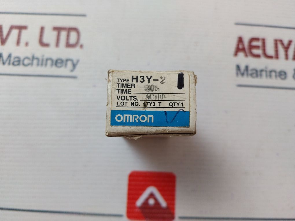 Omron H3Y-2 Timer 0-30 Sec Ac 110V