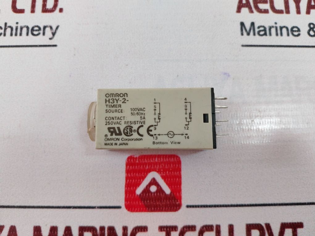 Omron H3Y-2 Timer 0-60 Sec