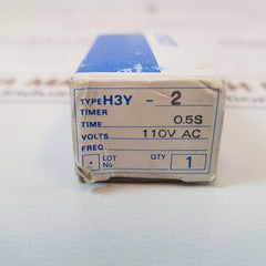 Omron H3Y-2 Timer 0.5S ,110Vac