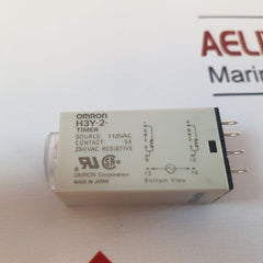 Omron H3Y-2 Timer 0.5S ,110Vac