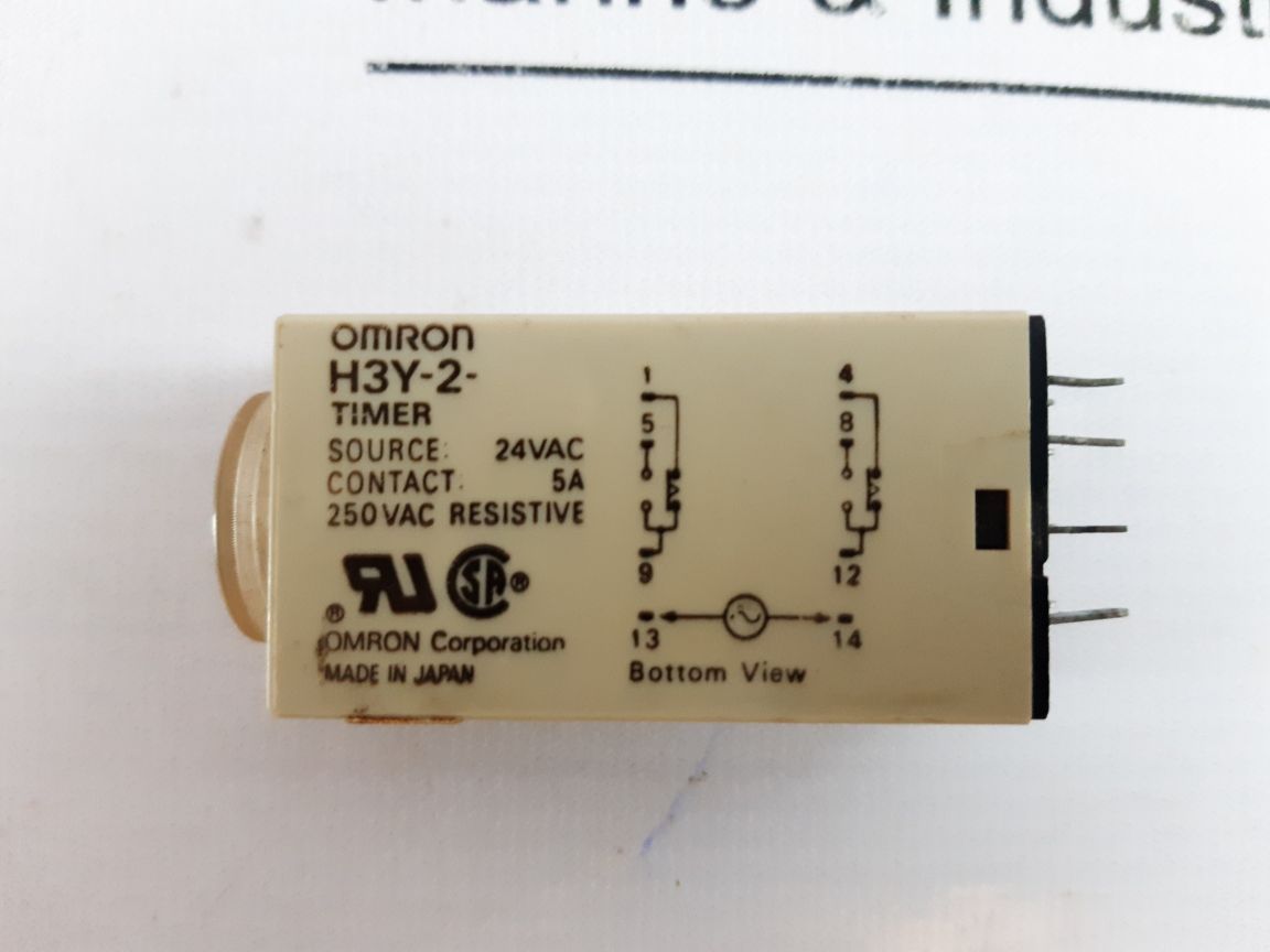 Omron H3Y-2 Timer 0 To 30 Sec
