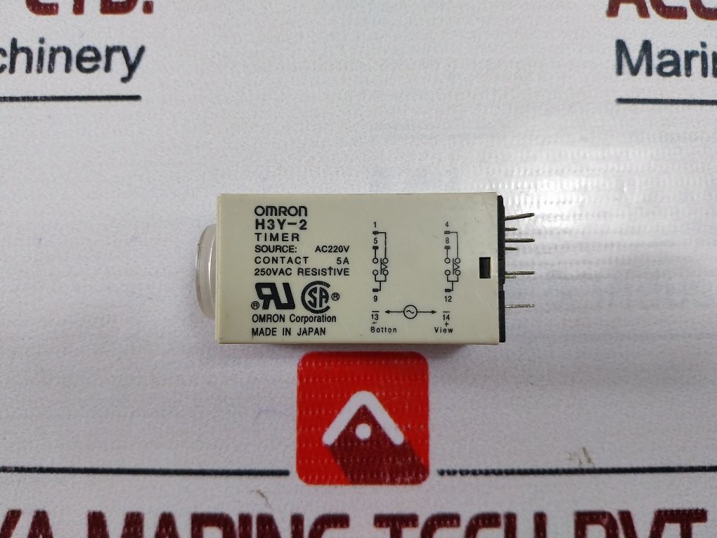 Omron H3Y Timer 250Vac