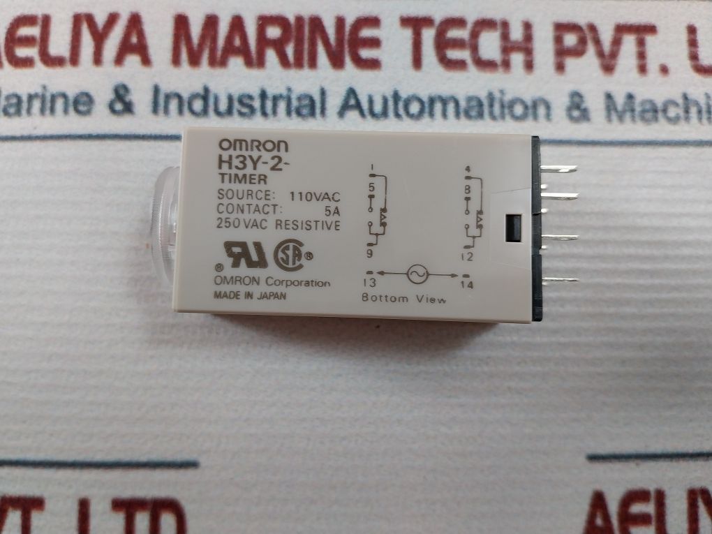 Omron H3Y-2 Timer Relay H3Y 250Vac