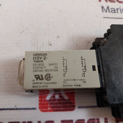 Omron H3Y-2 Timer Relay With Base 24Vdc