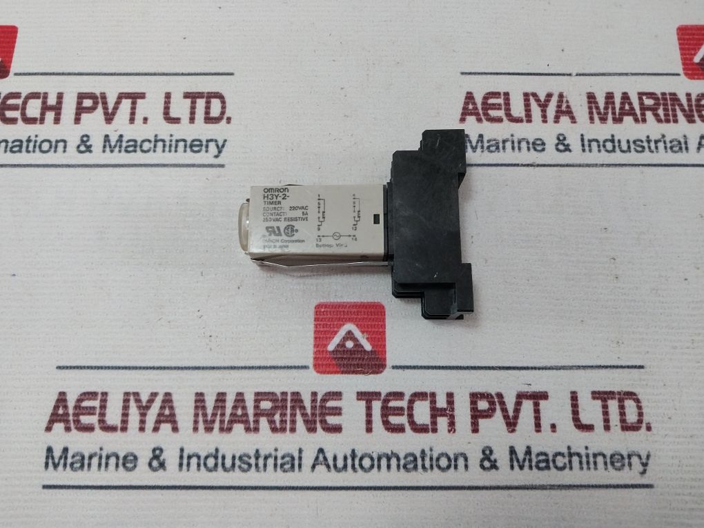 Omron H3Y-2 Timer Relay With Base