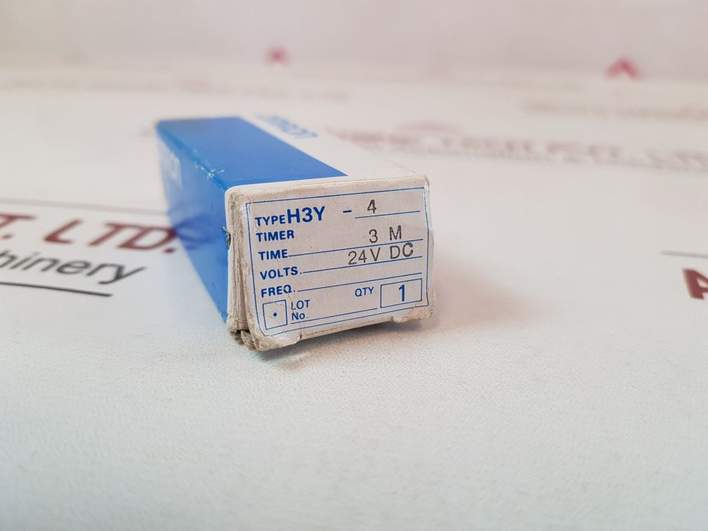 Omron H3Y-4 Timer 0-3 Min