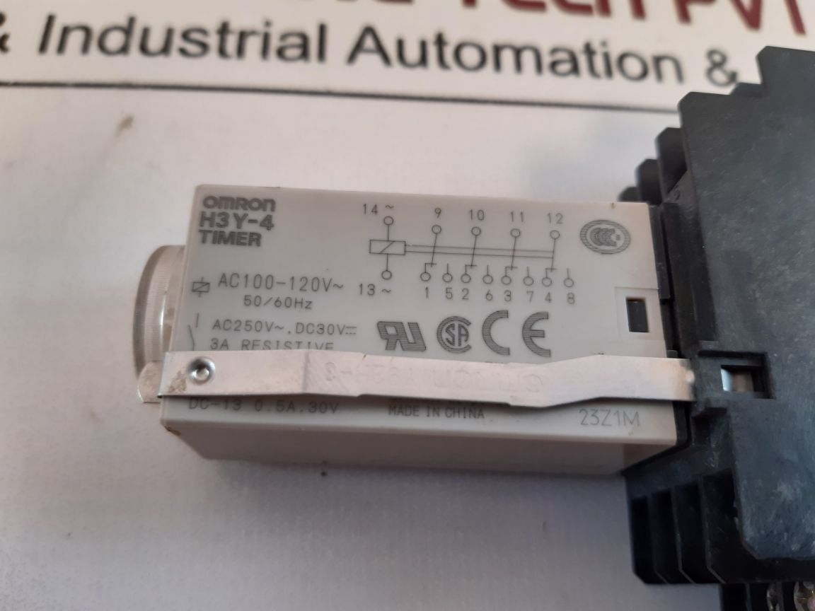 Omron H3Y-4 Timer 0 To 30 Sec