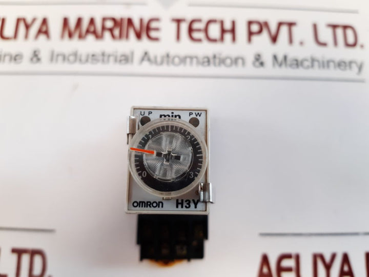 Omron H3Y-4 Timer 0 To 3 Min