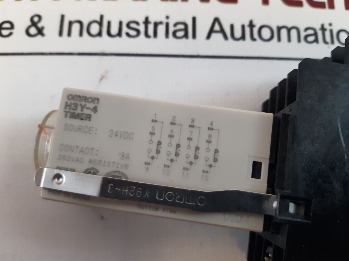 Omron H3Y-4 Timer 0-1.0 Sec