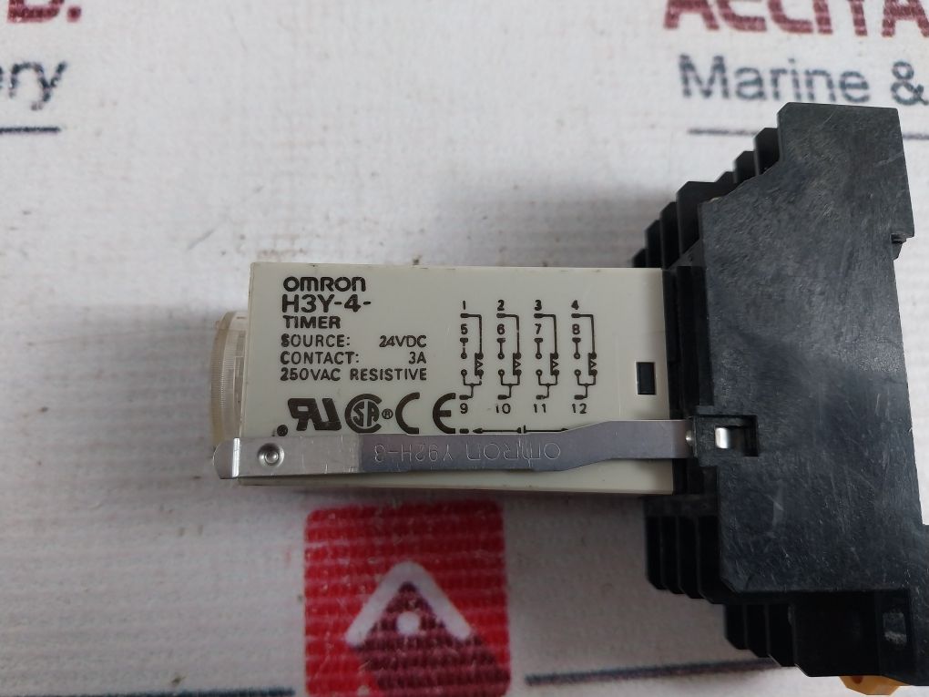 Omron H3Y-4- Timer With Base