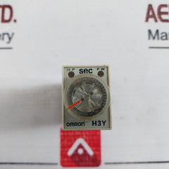Omron H3Y-4-c Timer Ac250V~ 