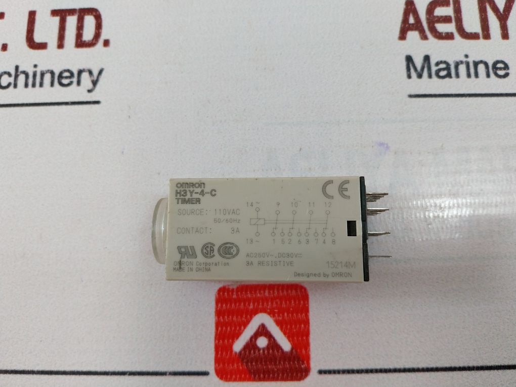 Omron H3Y-4-c Timer 0-30 Sec