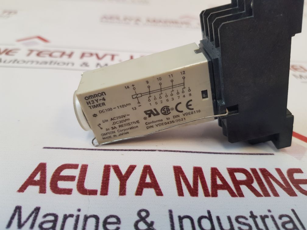 Omron H3Y-4 Timer 0 To 5 Sec
