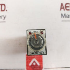 Omron H3Y-4 Solid State Timer 0-60 Sec