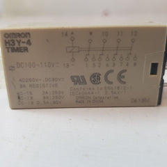 Omron H3Y-4 Timer 0-1.0 Sec