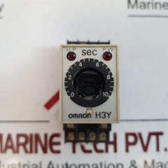 Omron H3Y-4 Timer 0 To 10 Sec With Socket Base
