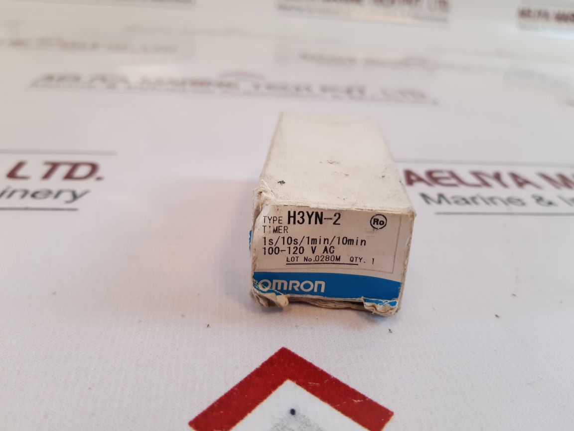 Omron H3Yn-2 Time Relay 0.1S-10 Min Free Shipping
