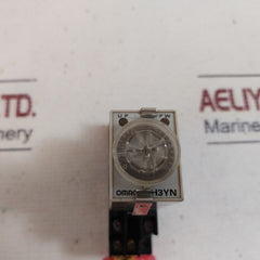 Omron H3Yn-2 Timer Relay With Base 0.1S-10Min