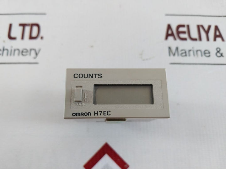 Omron H7Ec-bvlm Counter Totalizer