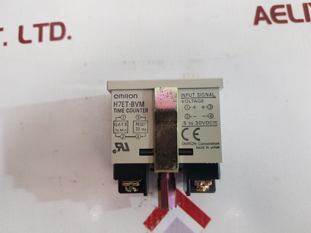 Omron H7Et-bvm Time Counter 5 To 30Vdc