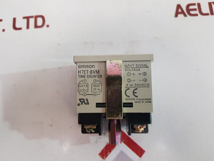 Omron H7Et-bvm Time Counter 5 To 30Vdc