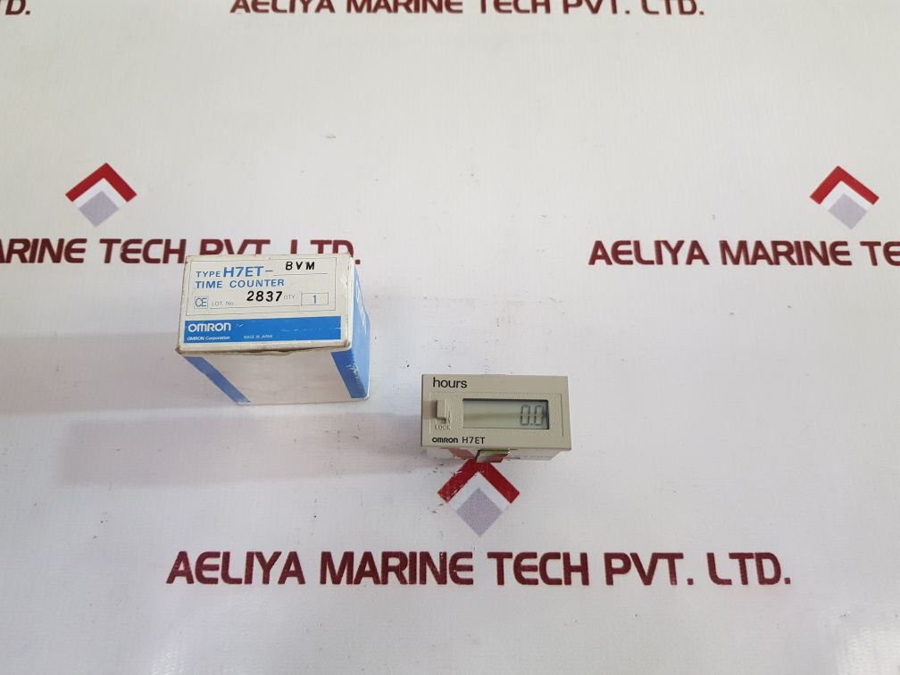 Omron H7Et-bvm Time Counter 28370N