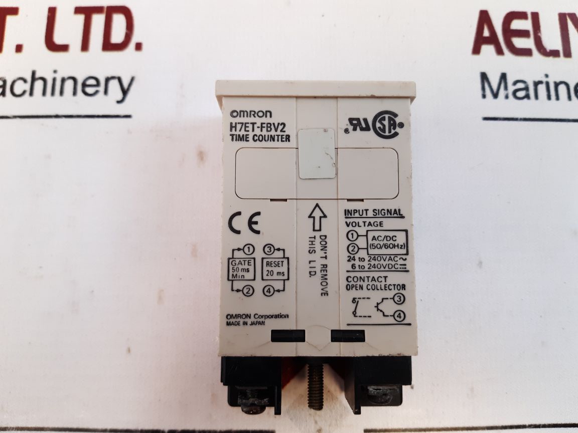 Omron H7Et-fbv2 Time Counter