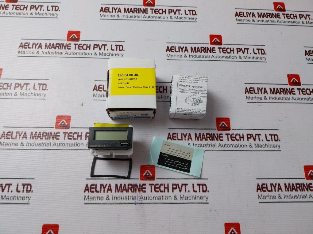 Omron H7Et-n-b Time Counter H7Et