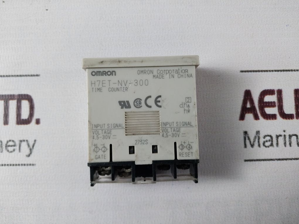 Omron H7Et-nv-300 Digital Time Counter 4.5-30V