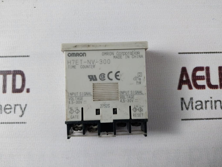 Omron H7Et-nv-300 Digital Time Counter 4.5-30V