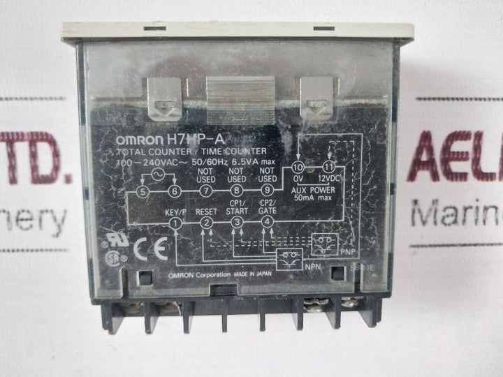 Omron H7Hp-a Time Counter 100-240 Vac