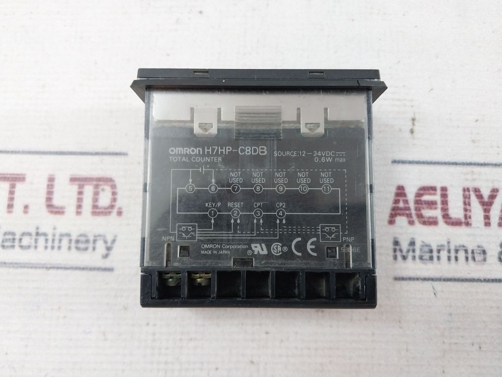 Omron H7Hp-c8Db Total Counter 12-24Vdc