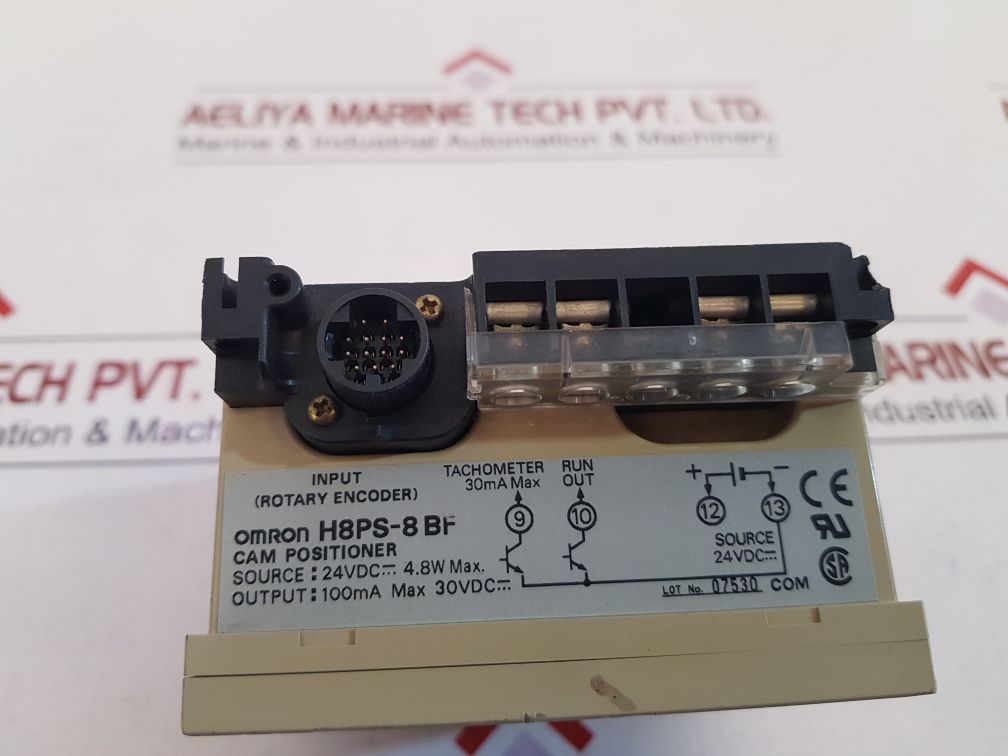 Omron H8Ps-8Bf Cam Positioner 30Ma Max